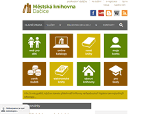 Tablet Screenshot of mkdac.cz